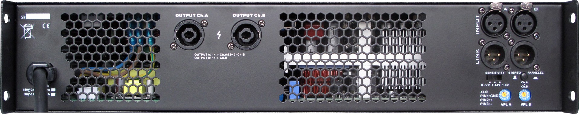 2CH Class D power amplifier upgraded version