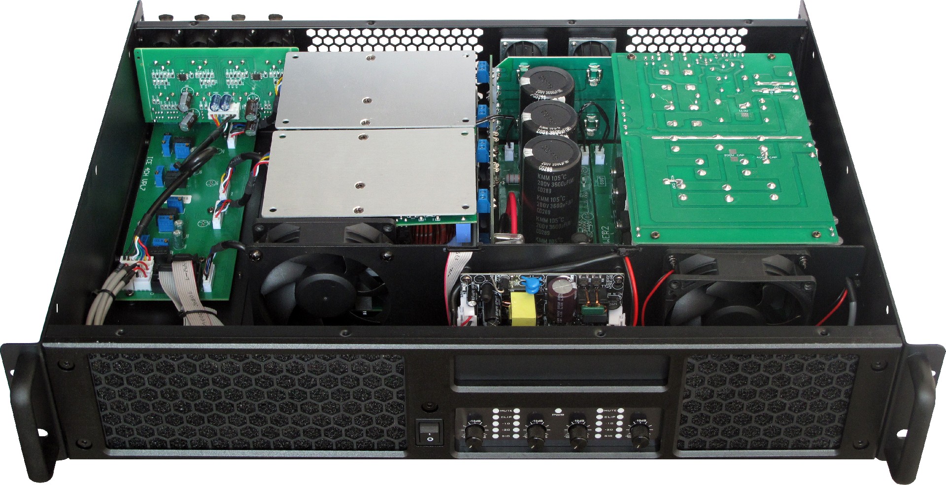 4CH Class D power amplifier upgraded version